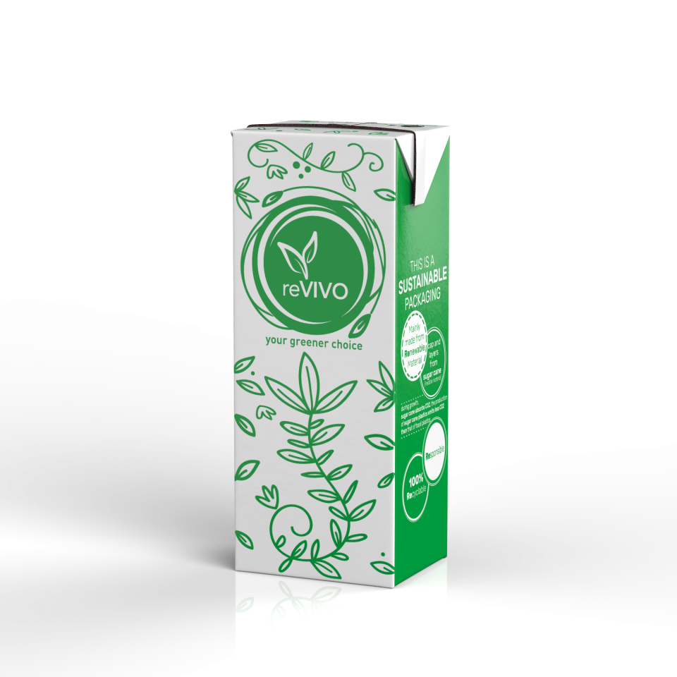 Bio-based in multilayer packaging structure